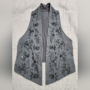 EUC INC Women's Vest in GRAY- Size SMALL
